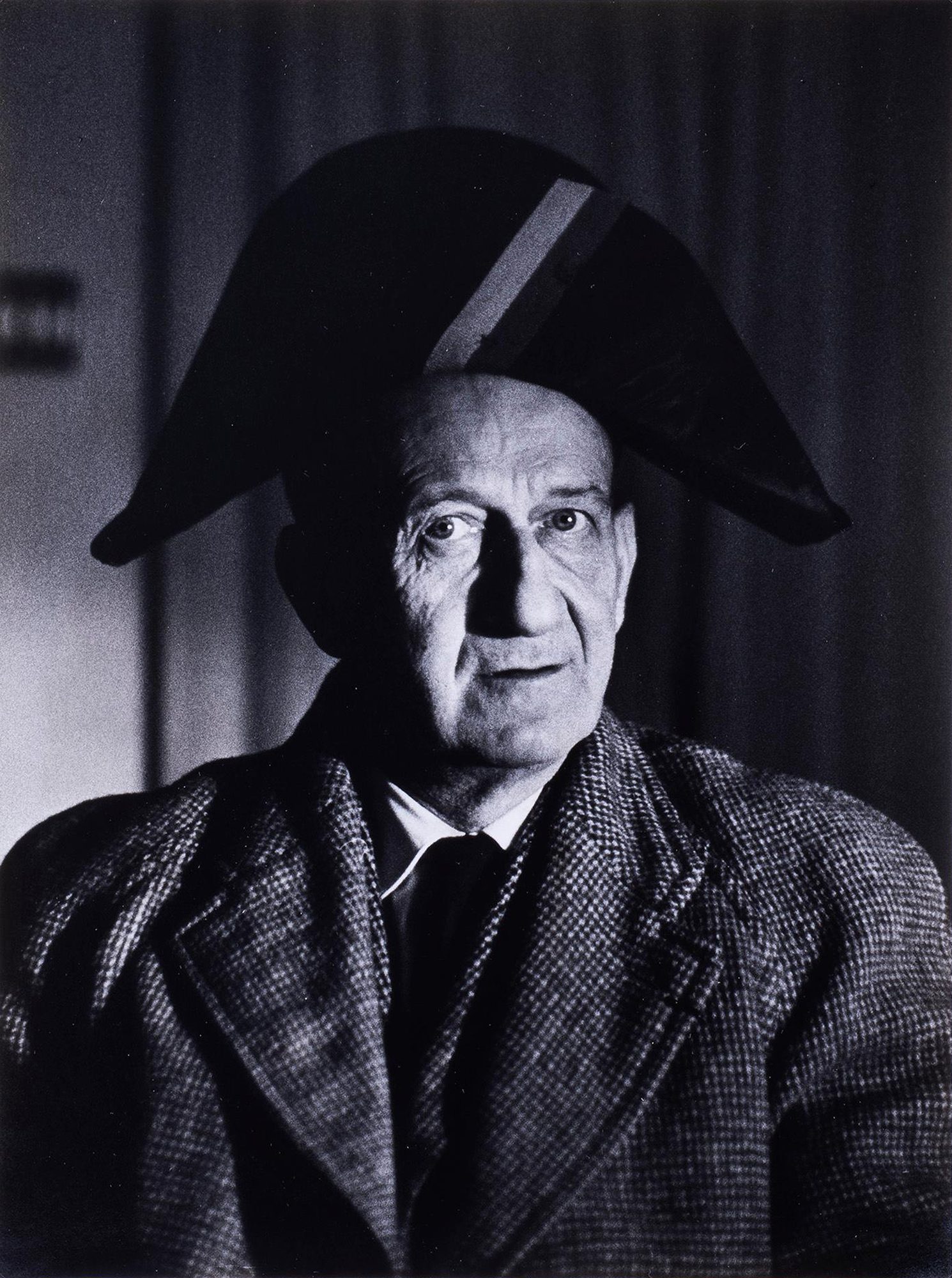 George Houyoux photographié par Marcel Broodthaers