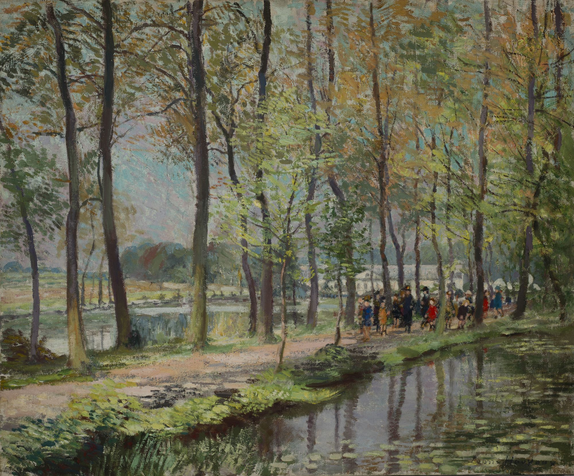 Paysage de Léon Houyoux