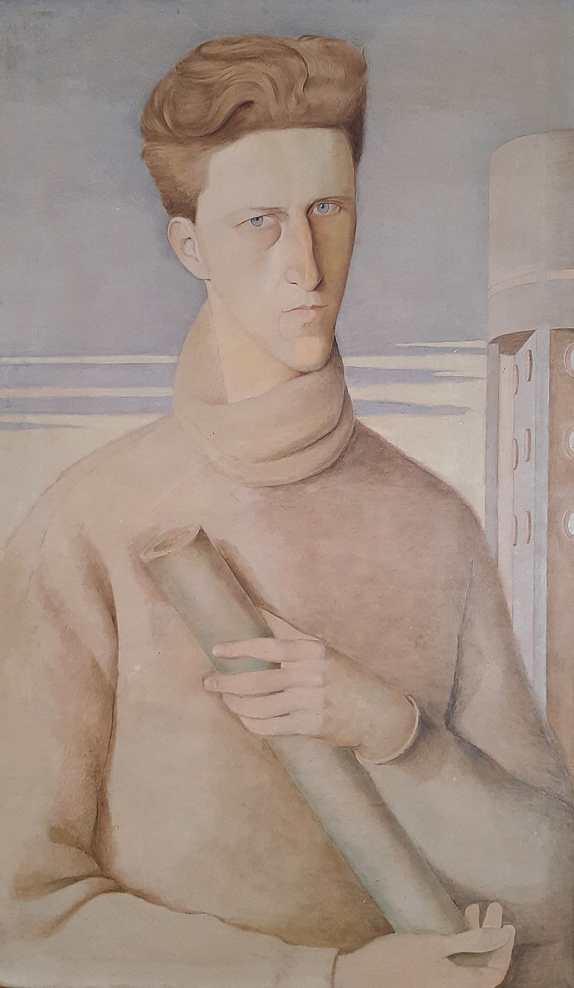 Portrait de Maurice Houyoux par Albert Crommelynck